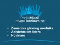 Портал Млади отвара конкурс за нове...